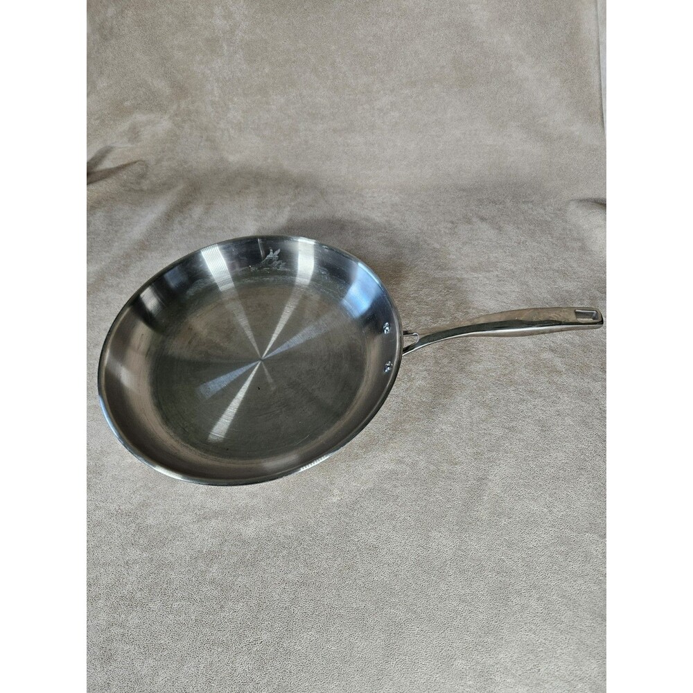12" Heavy Bottom Stainless Steel Skillet/Fry Pan Quality